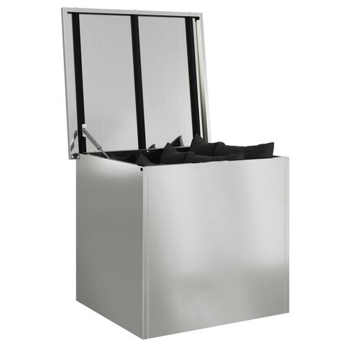 Udendørs Opbevaringskasse - 55x50,5x50 cm i Galvaniseret Stål