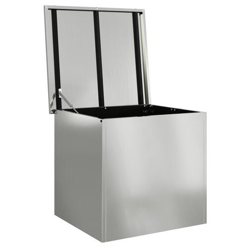 Udendørs Opbevaringskasse - 55x50,5x50 cm i Galvaniseret Stål