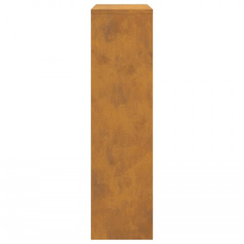 Pakke drop boks med opbevaring Brun 44 x 22 x 82 cm Stål