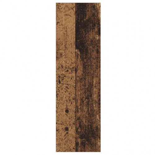 Vægskoskab 2 stk. 60 x 18 x 60 cm - gammelt træ