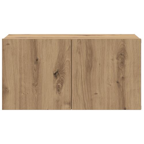TV Skab Sæt Artisan Egetræ MDF Medium TV Skab Rektangulær