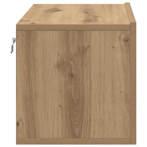 TV Skab Sæt Artisan Egetræ MDF Medium TV Skab Rektangulær