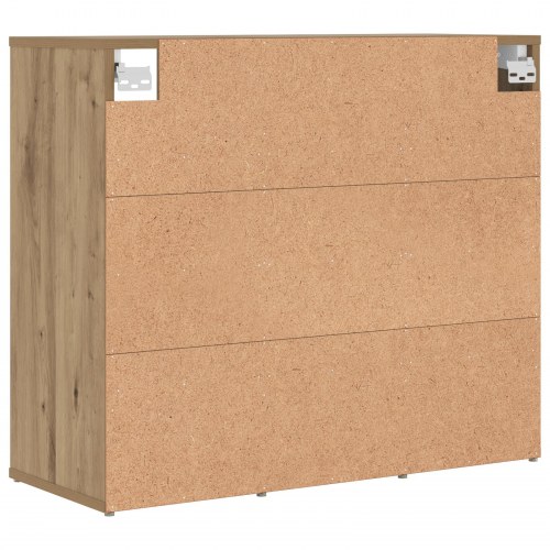 Skoskab med hylde artisan eg 77,5 x 30 x 67 cm Konstrueret træ