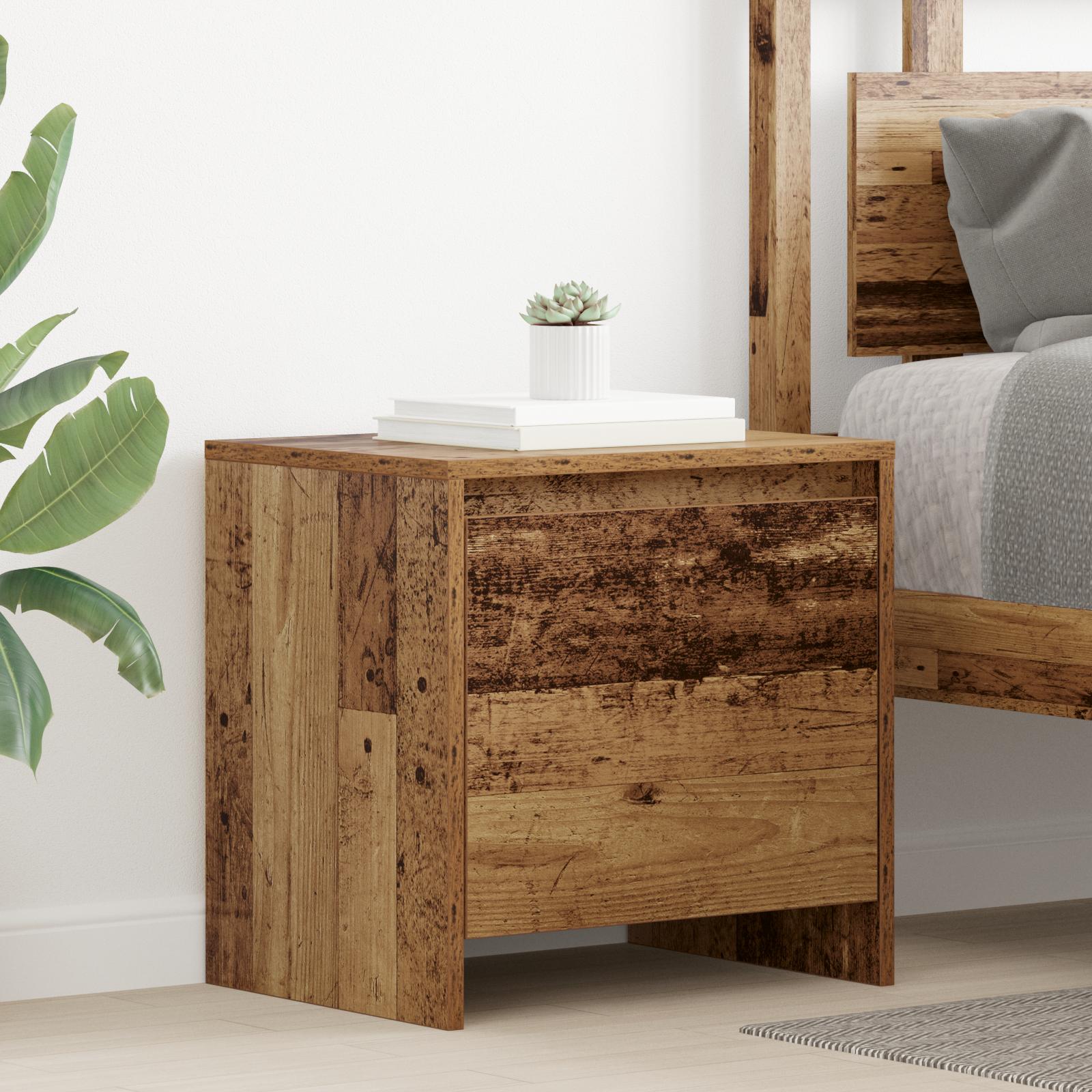 Natskab Gammelt træ 45 x 34 x 44.5 cm Konstrueret træ