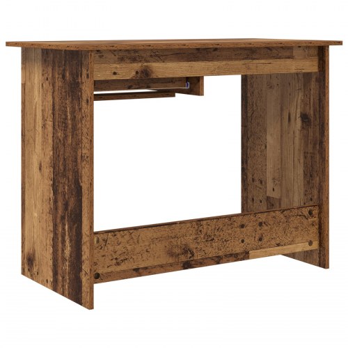 Skrivebord med skuffe - Gammelt træ, 100 x 50 x 76 cm