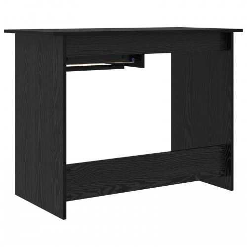 Skrivebord i sort eg med skuffe - 100 x 50 x 76 cm