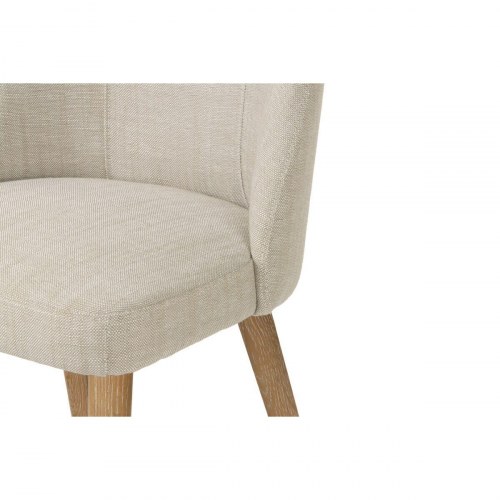 Kontorstol - hvid, polyester, 84 cm