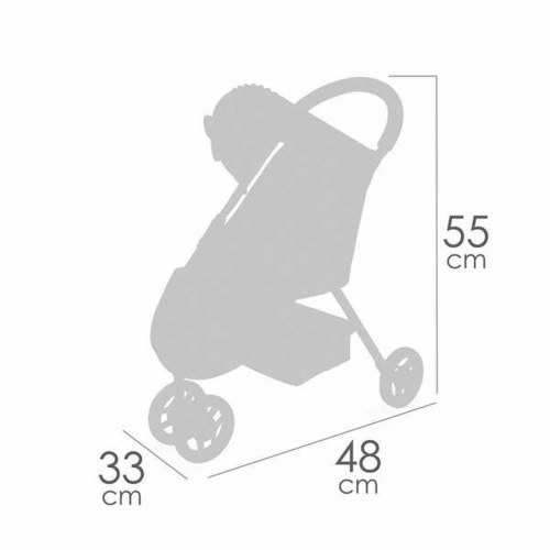 Dukkevogn Decuevas 50 cm