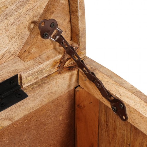 Opbevaringskasse Brun 70 x 35 x 40 cm Massivt mangotræ