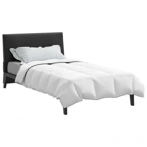 Vinter dyne Hvid 140 x 220 cm 105gsm fersken polyester