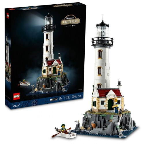 Lego Ideas Motorised Lighthouse 21335 - 2.065 dele (25 × 54 × 25 cm)