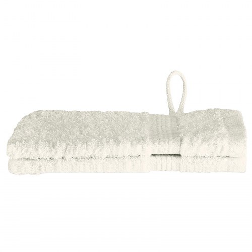 Vaskeklude 2 stk Creme 15 x 21 cm Bomuld