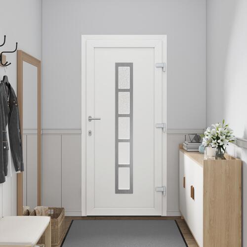 Hoveddør Hvid 88 x 200 cm PVC
