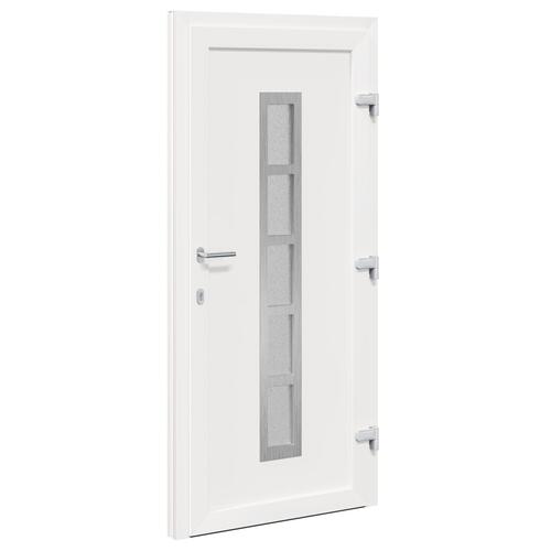 Hoveddør Hvid 88 x 200 cm PVC