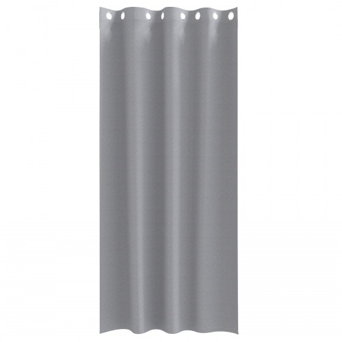 Gardiner med gardiner 2 stk Lysegrå 225 x 140 cm Polyester