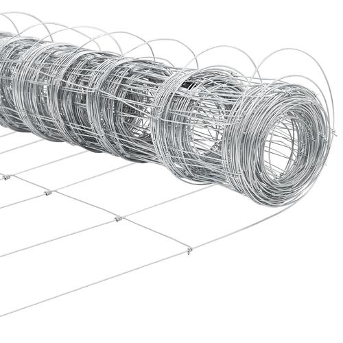 Hegn Stolper 22 stk U-Kanal 140 cm Galvaniseret Stål&& Markheg 1,4x25 m Galvaniseret Stål
