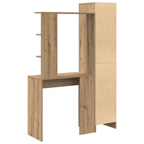 Skrivebord med Opbevaring Artisan Eg Konstrueret Træ