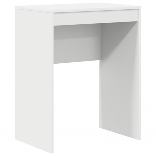 Skrivebord med Opbevaring Hvid Laminat