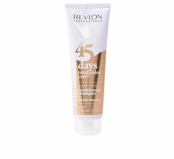 Revlon 45 Days 2-i-1 Shampoo/balsam Golden Blondes 275 Ml