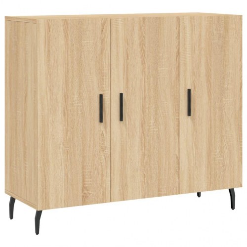 Skab 90 x 34 x 80 cm i konstrueret træ