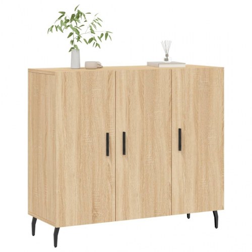 Skab 90 x 34 x 80 cm i konstrueret træ
