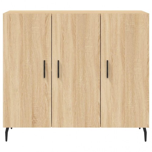 Skab 90 x 34 x 80 cm i konstrueret træ