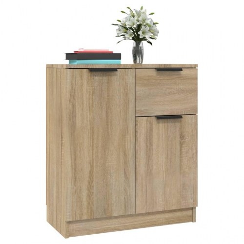 Skænke 2 stk. 60 x 30 x 70 cm i konstrueret træ sonoma-eg