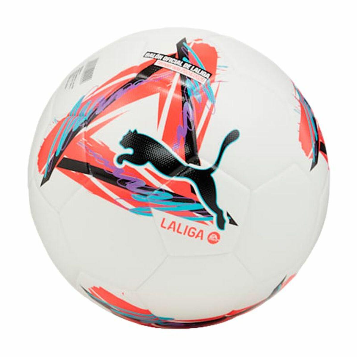Fodbold Puma Orbita Laliga 1 Hvid Størrelse 5