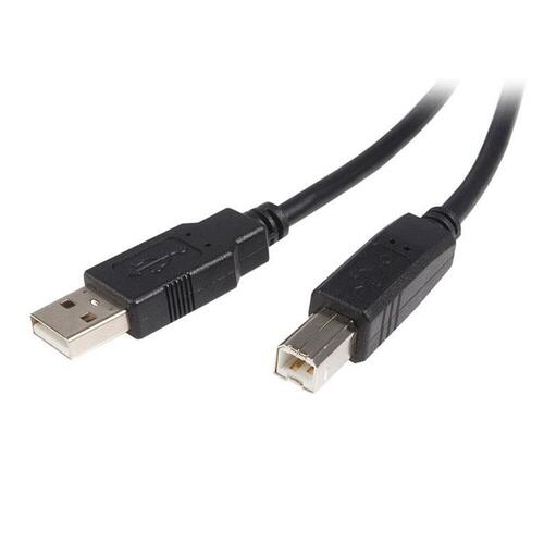 Startech USB A til USB B-kabel 2 m - USB2.0, sort