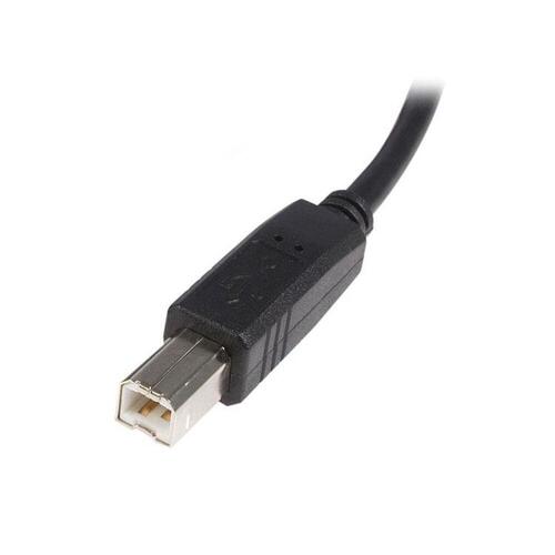 Startech USB A til USB B-kabel 2 m - USB2.0, sort