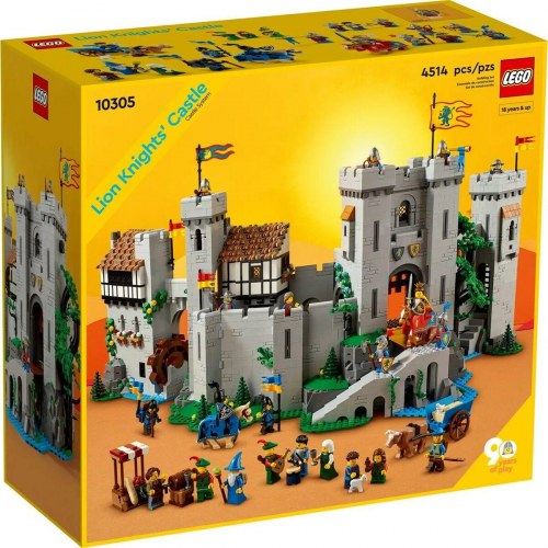 Lego ICONS 10305 Lion Knights’ Castle - byggesæt, 4.514 dele