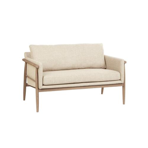 Sofa Home ESPRIT Hvid Urban Afklædt 126,5 X 75 X 79 CM
