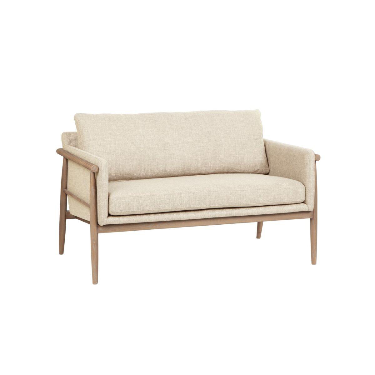 Sofa Home ESPRIT Hvid Urban Afklædt 126,5 X 75 X 79 CM