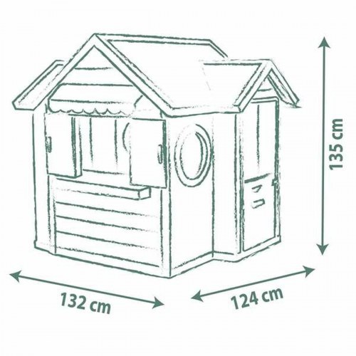 Smoby legehus - Chef House udendørs børnehus