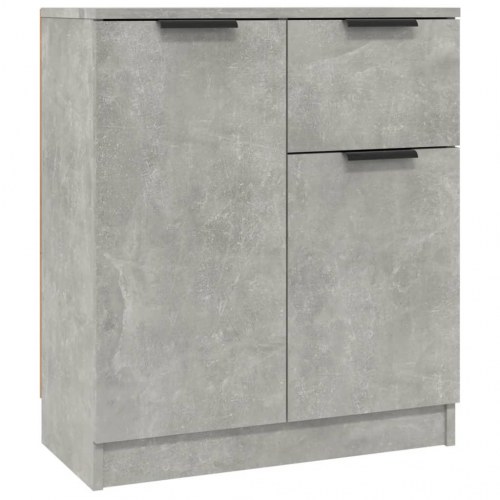Skænke 2 stk. 60 × 30 × 70 cm i konstrueret træ - betongrå