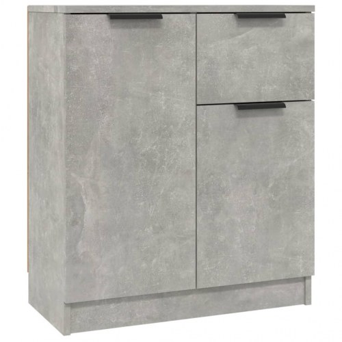 Skænke 2 stk. 60 × 30 × 70 cm i konstrueret træ - betongrå