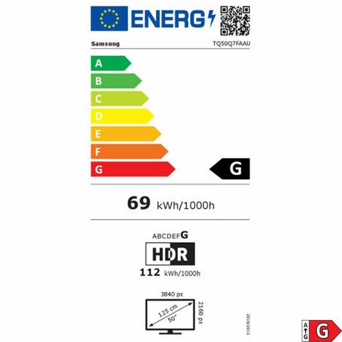 Samsung 50" QLED 4K Smart TV (TQ50Q7FAAUXXC)