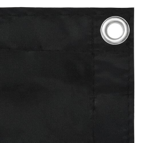 Altanafskærmning 120x400 cm oxfordstof sort (OUTLET A)