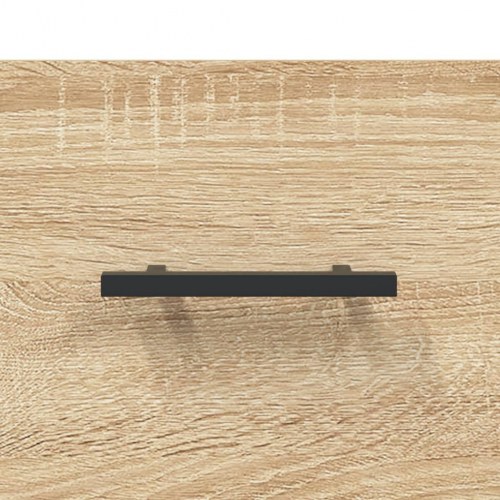 Væghængte sengeborde 2 stk. 35×35×20 cm - sonoma-eg