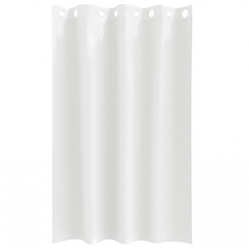 Gardiner med gardiner 2 stk Ren hvid 175 x 140 cm Polyester