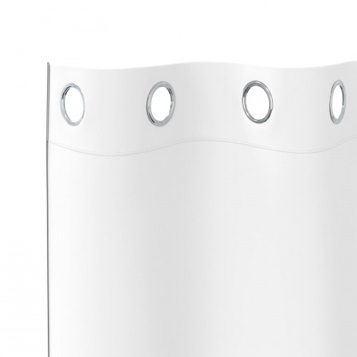 Gardiner med gardiner 2 stk Ren hvid 175 x 140 cm Polyester