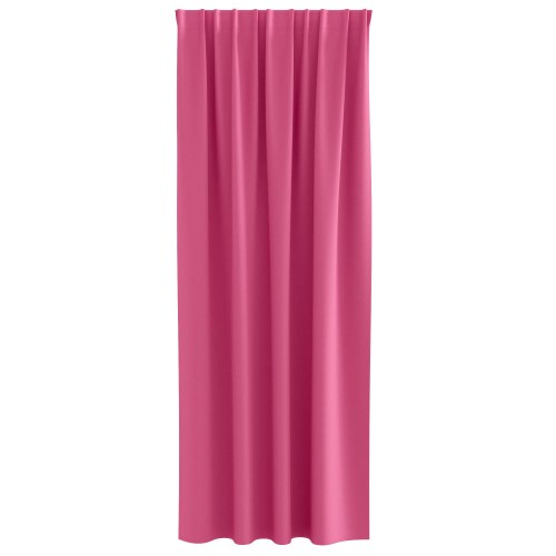 Gardiner med gardiner 2 stk Lyserød 260 x 140 cm Polyester