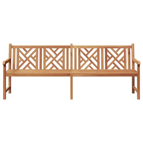 Havebænk Brun 228 x 60 x 90 cm Massivt teaktræ