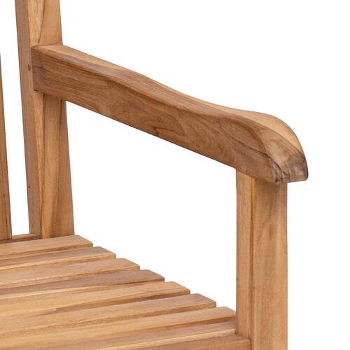 Havebænk Brun 228 x 60 x 90 cm Massivt teaktræ