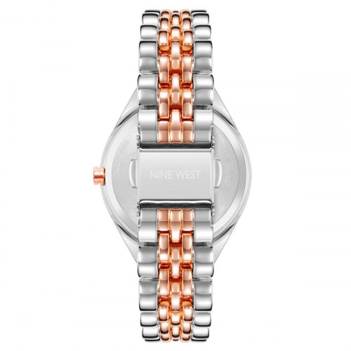 Nine West dameur NW-2661SVRT - armbåndsur Ø 34 mm, grå/multifarvet