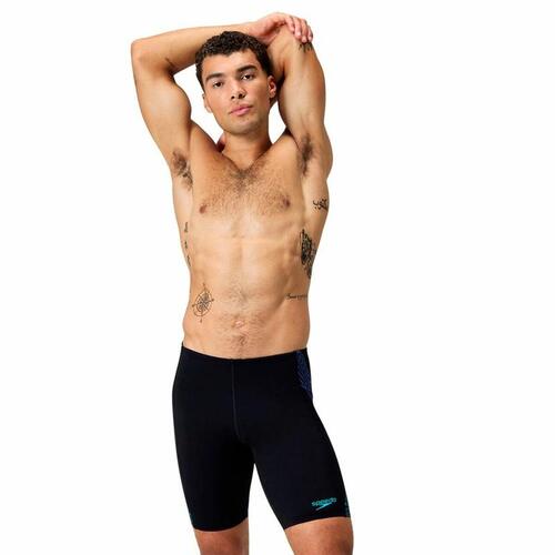 Speedo Tech Panel Jammer badebukser til mænd - Sort (30)