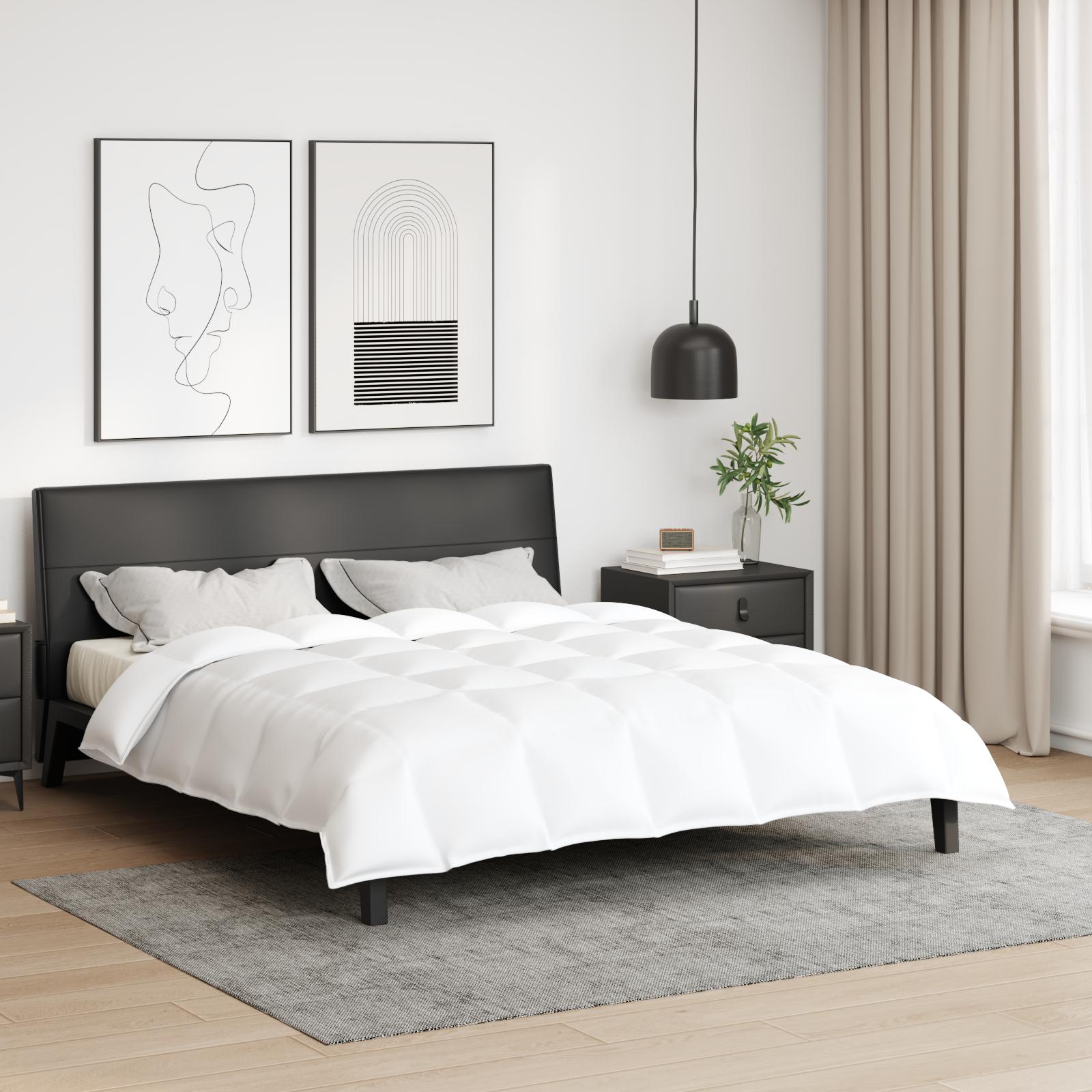 Tæpper & dyner Hvid 240 x 220 cm Dun