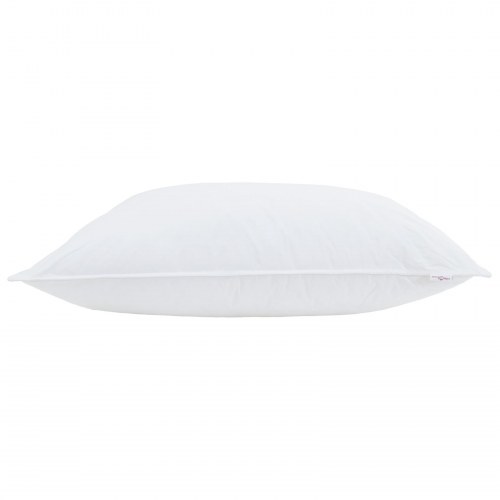 Hovedpude med pude Hvid 40 x 60 cm 130gsm 100% bomuld