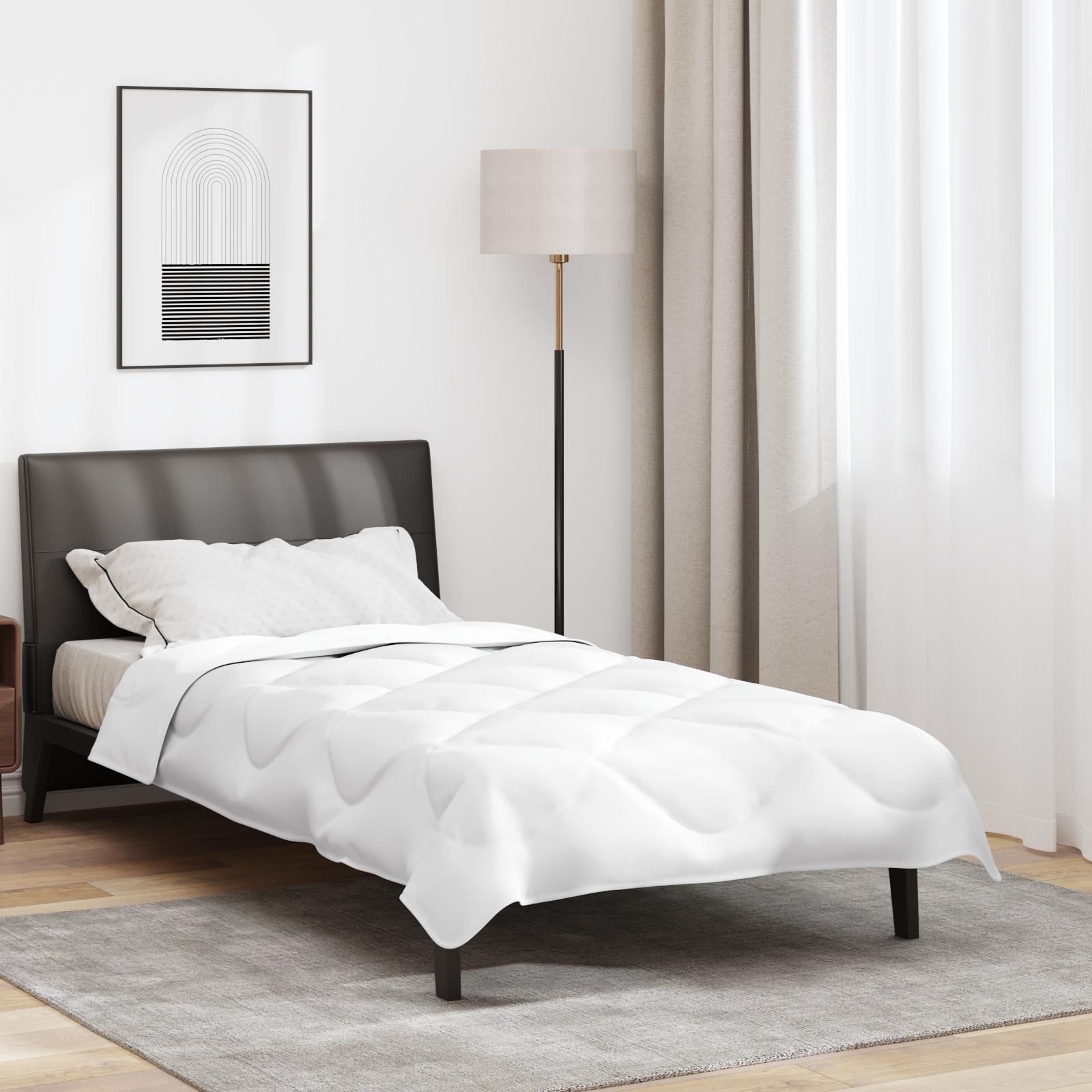 Quilts & Duveter Hvid 140 x 200 cm Microfiber billede