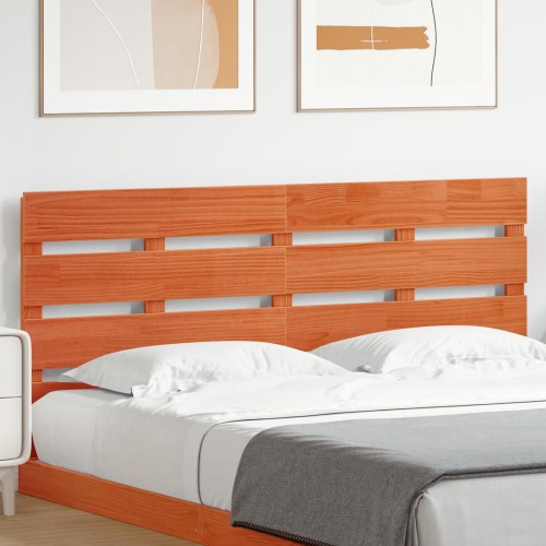 Hovedgærde Voksne Wax Brun 140 cm Massivt Træ Fyr